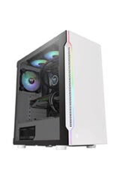 THERMALTAKE Carcasa PC H200 TG Snow RGB