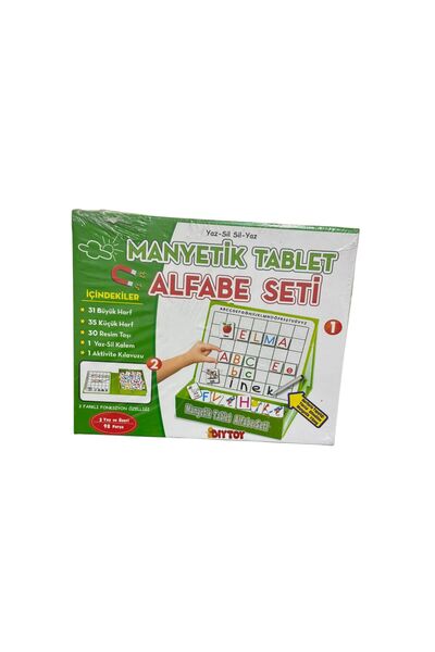 Dıytoy Yayınları Manyetik Tablet Alfabe Seti