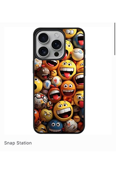 SNAPSTATIONRO Protective case, MagSafe, iPhone 14 PRO MAX - Color_Smiley_MandM