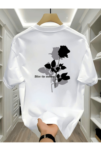 one button Ανδρικό μπλουζάκι με στάμπα Bay After The Summer Gül, Premium Over...