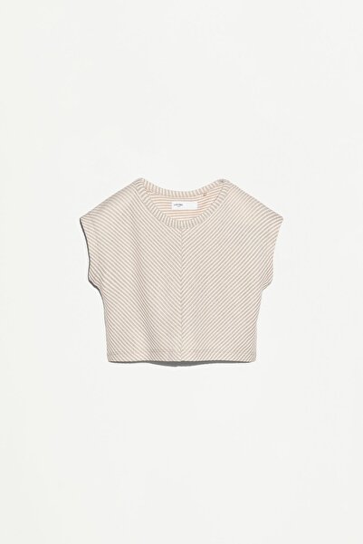 LEFTIES Kısa triko t-shirt