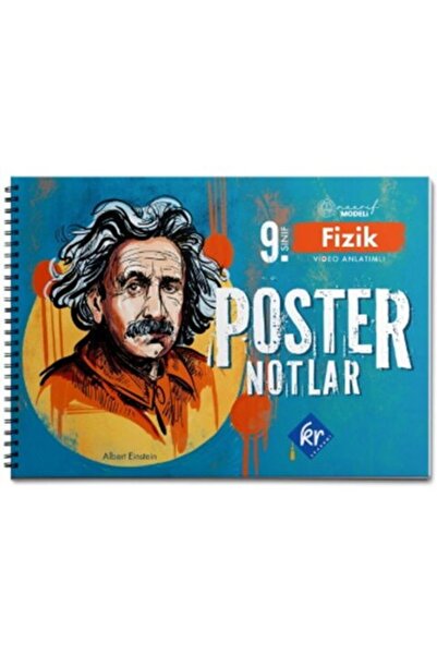 Ankara Kitap Merkezi 9. Sınıf Fizik Maarif Modeli Poster Notları KR Akademi