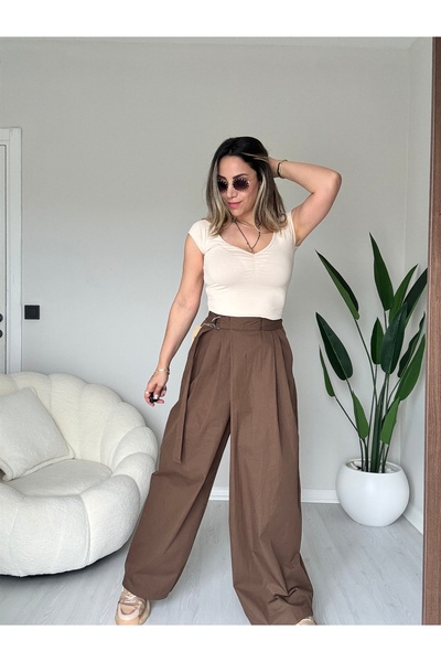 ms perry Wrap Pants Parachute Fabric (Full Fit)