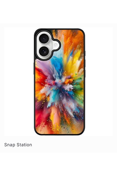 SNAPSTATIONRO Θήκη προστασίας, MagSafe, iPhone 17 - Χρώματα Ουράνιου Τόξου