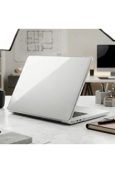 CaseOnn Apple Macbook Neo 13" Uyumlu Kılıf A3404 (2026) Kristal Parlak Koruyu...