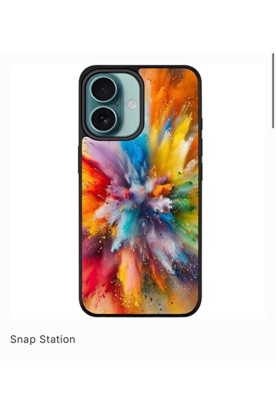 SNAPSTATIONRO Θήκη προστασίας, MagSafe, iPhone 16 PLUS - Χρώματα Ουράνιου Τόξου