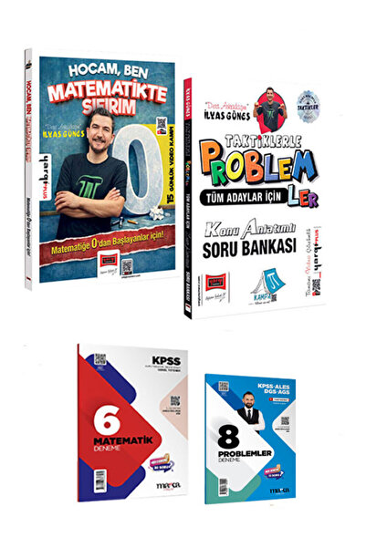 Yargı Yayınları Tüm Adaylar İçin Hocam Ben Matematikte Sıfırım Konu Anlatımlı...