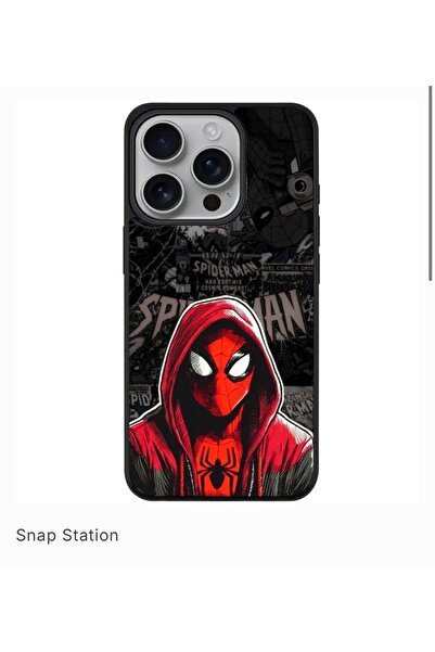 SNAPSTATIONRO Husa προστασία, MagSafe, iPhone 16 PRO - Bad_Spiderman