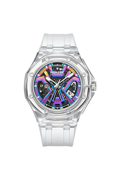 Mark Fairwhale FW-6550 FLAROG Αυτόματο Ανδρικό Ρολόι, Διαφανές Σκελετωμένο, Λ...