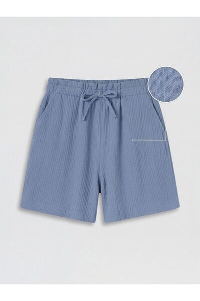 LC Waikiki Pantaloni scurți din muselină pentru fete LCW Kids