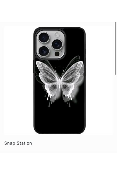 SNAPSTATIONRO Θήκη προστασίας, MagSafe, iPhone 15 PRO - Εφέ Πεταλούδας