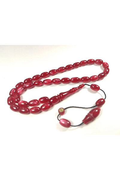 İskeçe Tesbih Πολύχρωμο κεχριμπάρι με υπογραφή του Μουχάμεντ Τασίρ Ουστά, χει...