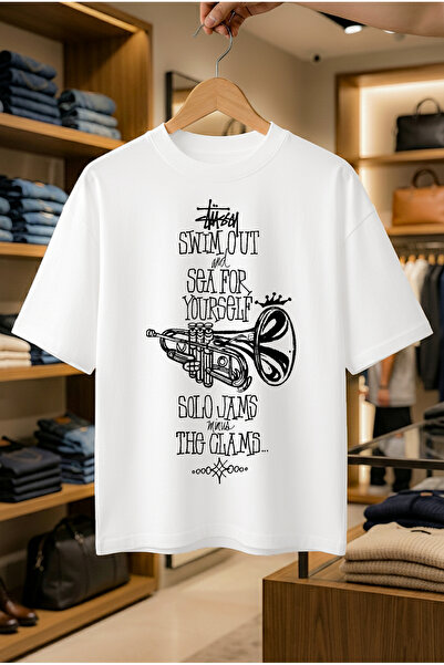 SELF CONTROL Summer Short Sleeve T-Shirt Anti-Sweat Cotton Printed T-Shirt St...