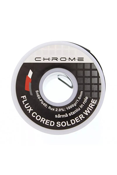 Chromer Fludor 1000gr 1.6mm Χρώμιο Sn60-Pb40 Flux 2.0%