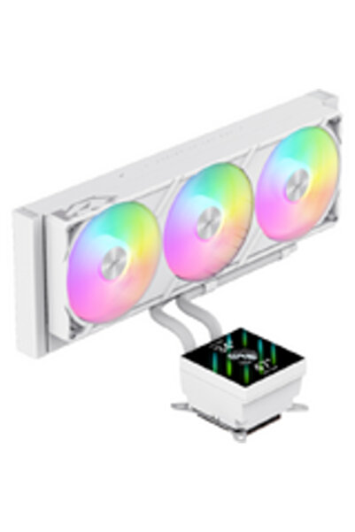 GAMEMAX |   Υγρή ψύκτρα CPU |   GLACIER 360 LCD |   Λευκό