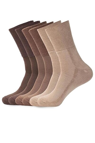 Modern Comfort KAHVERENGİ BAMBU DİYABETİK ŞEKER ÇORABI