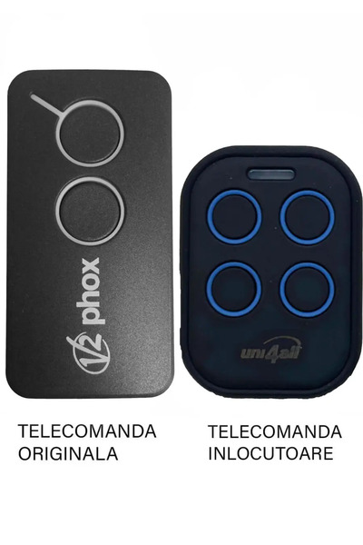 vidsel Τηλεχειριστήριο γκαραζόπορτας δύο και τεσσάρων καναλιών, με κυλιόμενο ...