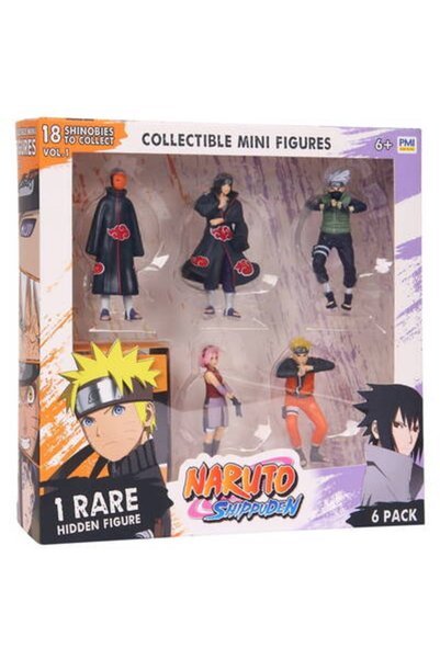 Other Π.Μ.Ι. Παιδικός Κόσμος ΦΙΓΟΥΡΕΣ NARUTO SHIPPUDEN - ΣΕΤ 6 ΤΕΜΑΧΙΩΝ ΕΚΔΟΣ...