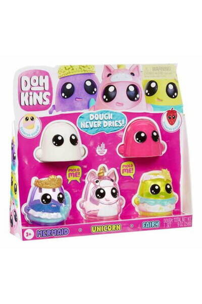 MGA Игра с пластилин, MGA, Dohkins, многоцветен, с аксесоари, 3+ години