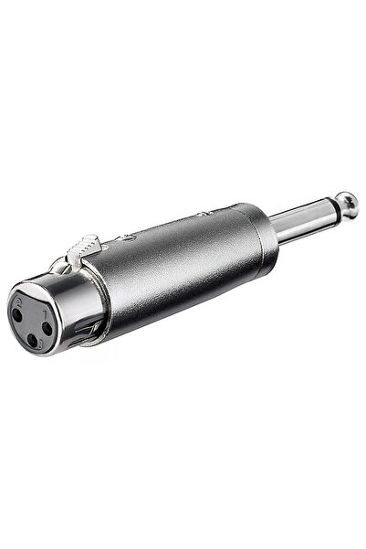goobay Adaptor XLR mama la Jack 6.35 mm mono tata