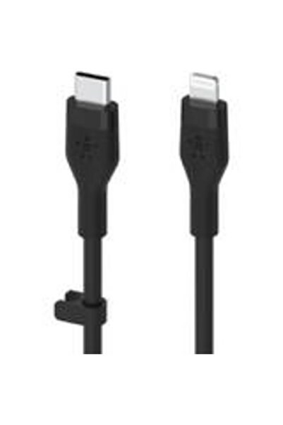Belkin Кабел Date Flex Lightning/USB-C 15W 2м, mfi, 15W, черен CAA009bt2MBK
