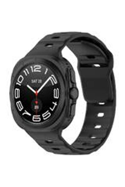 Techsuit Λουράκι για Samsung Galaxy Watch Ultra 47mm - Watchband (W055) - Μαύρο