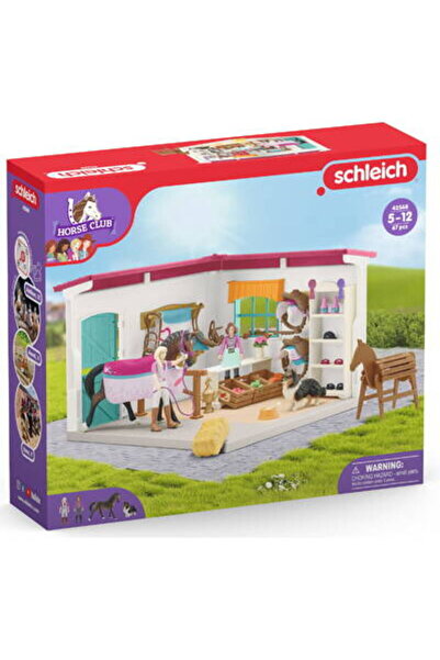SCHLEICH Игрови комплект Schleich, Конски клуб - Конски магазин