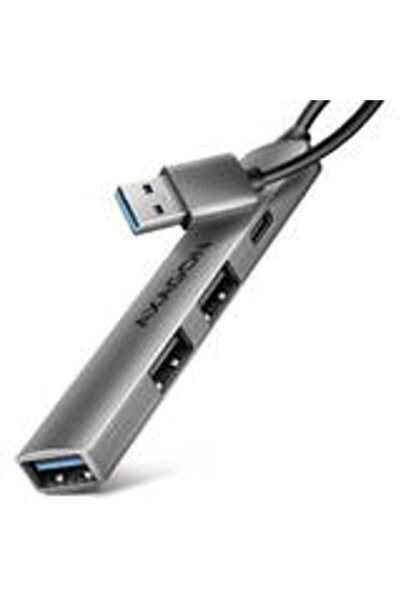 Axagon Διανομέας USB HUE-STA, USB-C, USB-A, Γκρι
