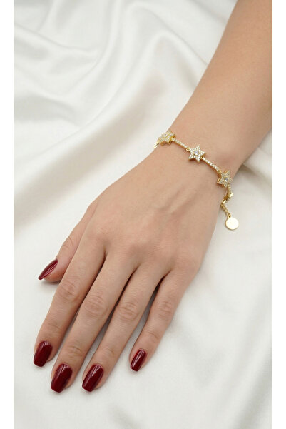 İris Jewelrys Alina Gold Çelik Bileklik