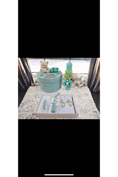 MASSIBEBE Πλήρες Κιτ Βάπτισης για Κορίτσια και Αγόρια: Κερί, Κουτί, Αξεσουάρ