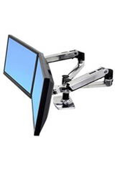 Ergotron Стойка за телевизор / монитор 45-245-026 LX Двойно странично рамо PO...