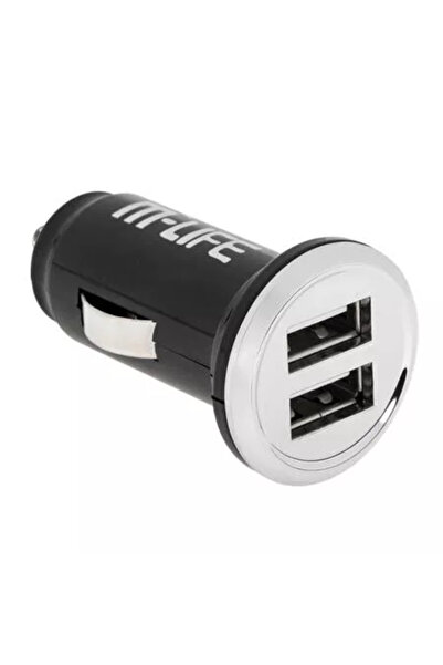 M Life Διπλός φορτιστής αυτοκινήτου USB 2A