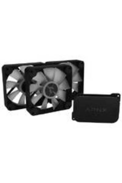 Other APNX FP1-R PWM fan, reverse airflow, ARGB - 120mm, 3 pieces, black