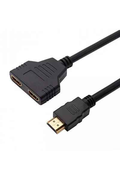 vidsel Καλώδιο προσαρμογέα HDMI σε 2x HDMI επιχρυσωμένο