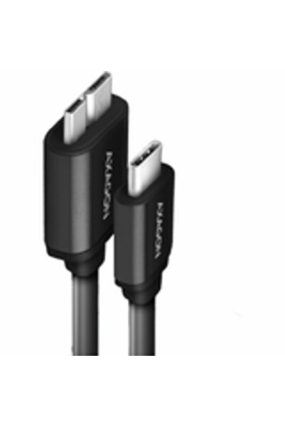Axagon Кабел за данни BUMM3-CM10AB, Micro USB тип B - USB тип C, 1м, Черен