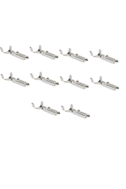 TE Connectivity Σετ 10 επικασσιτερωμένων θηλυκών ακροδεκτών 0.75-1.5 mm² 20AW...