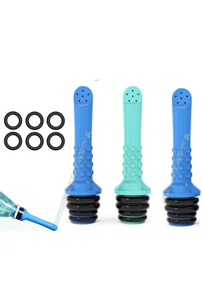 Leypek Sn-37729 Pratik 21-25Mm Seyahat-Kamp Tipi 3'Lü Tuvalet Temizlenme Taha...