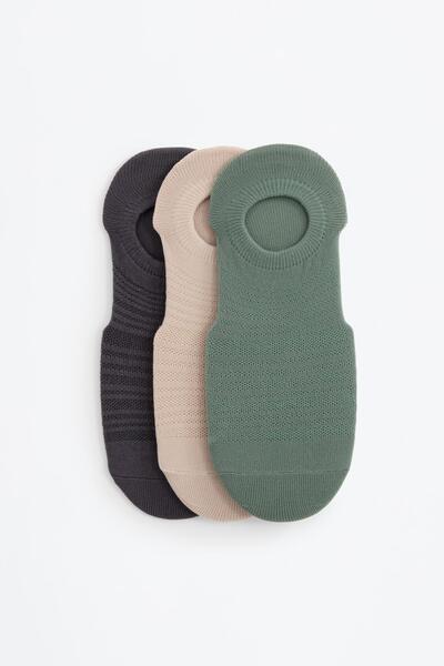 LEFTIES Görünmez Çorap (3'lü Pack)