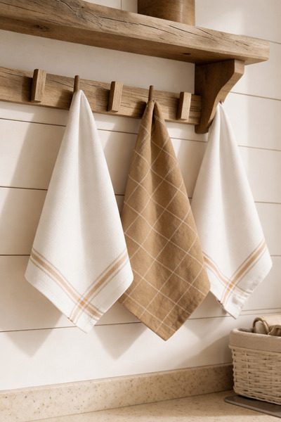 LADYNİL Σετ 3 χαρτοπετσέτες κουζίνας - Γερμανικές χαρτοπετσέτες 50x70 εκ.