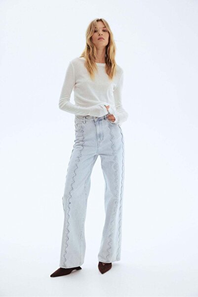 H&M Flared Regular Waist Jeans