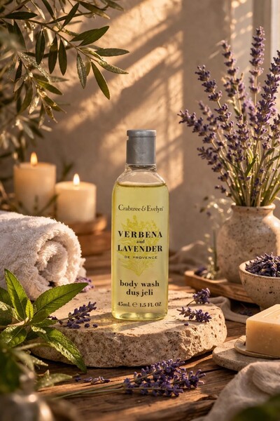 crabtree evelyn Crabtree & Evelyn's Verbena & Lavender Duş Jeli 45 ML