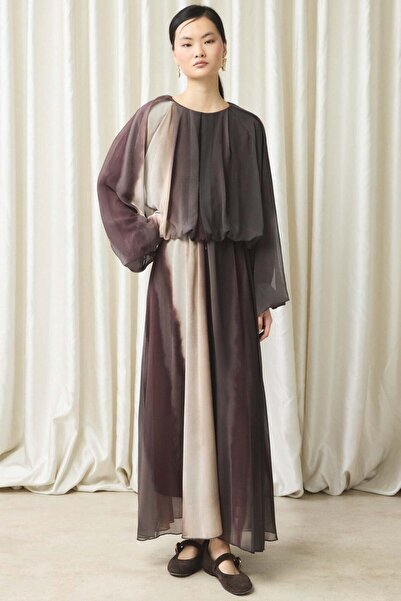 ASEDE Σετ φούστας με στάμπα από σιφόν