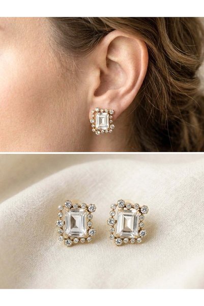 Retrobird Vintage Style Earrings for Women Gold Silver Colorful
