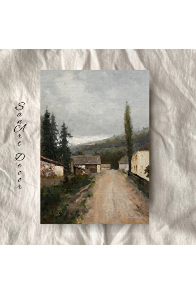 Sanart Vintage αφίσα, Αφίσα τοπίου, Καλλιτεχνική εκτύπωση, Αφίσα τοίχου, Ρετρ...