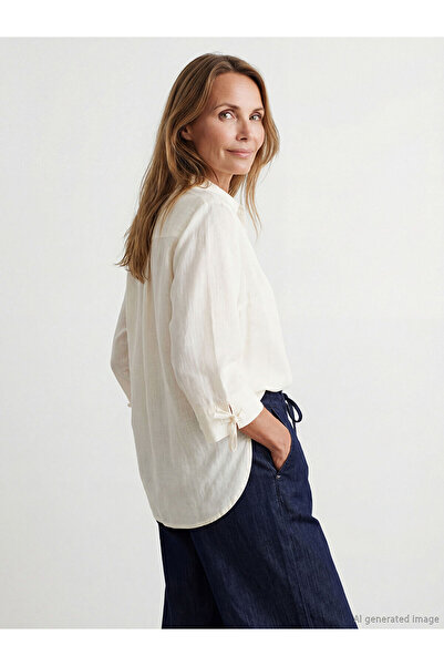 LC Waikiki Nevavm Loose Fit Women's Shirt with a Difference