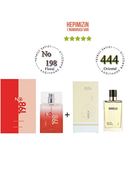 Bargello No: 198 + 444 Kadın Parfüm Edp 50 ml Floral / Oriental - Mnms198444
