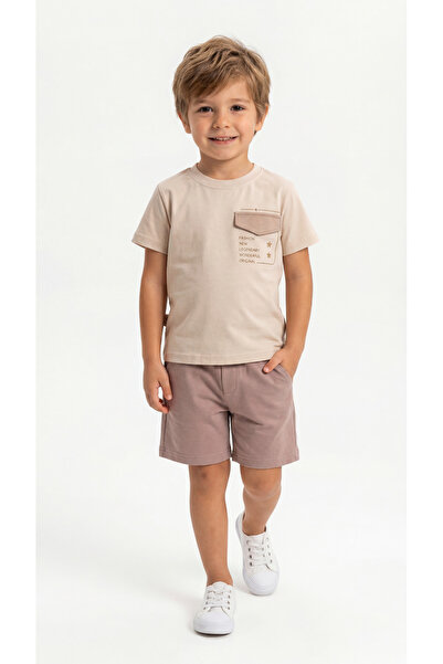 Mışıl Kids Fashion New Legendary Σετ για αγόρια με στάμπα, με κάλυμμα τσέπης,...