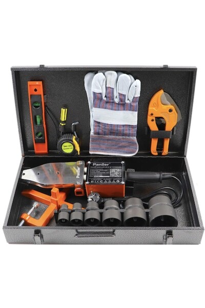 Panzer Κιτ συγκόλλησης σωλήνων και εξαρτημάτων PPR Panzer, 2000 W, Διάμετρος ...