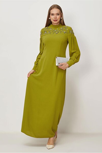 Alvina ΦΟΡΕΜΑ ΚΡΕΠ ΜΕ ΔΙΑΚΟΣΜΗΣΗ ΑΠΟ ΠΕΤΡΕΣ ΚΑΙ ΠΟΥΛΑΡΙΑ 45552