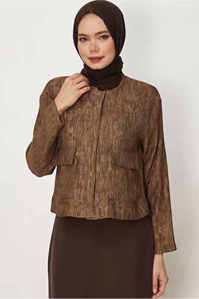 Alvina Pocket Detail Bluz 45758